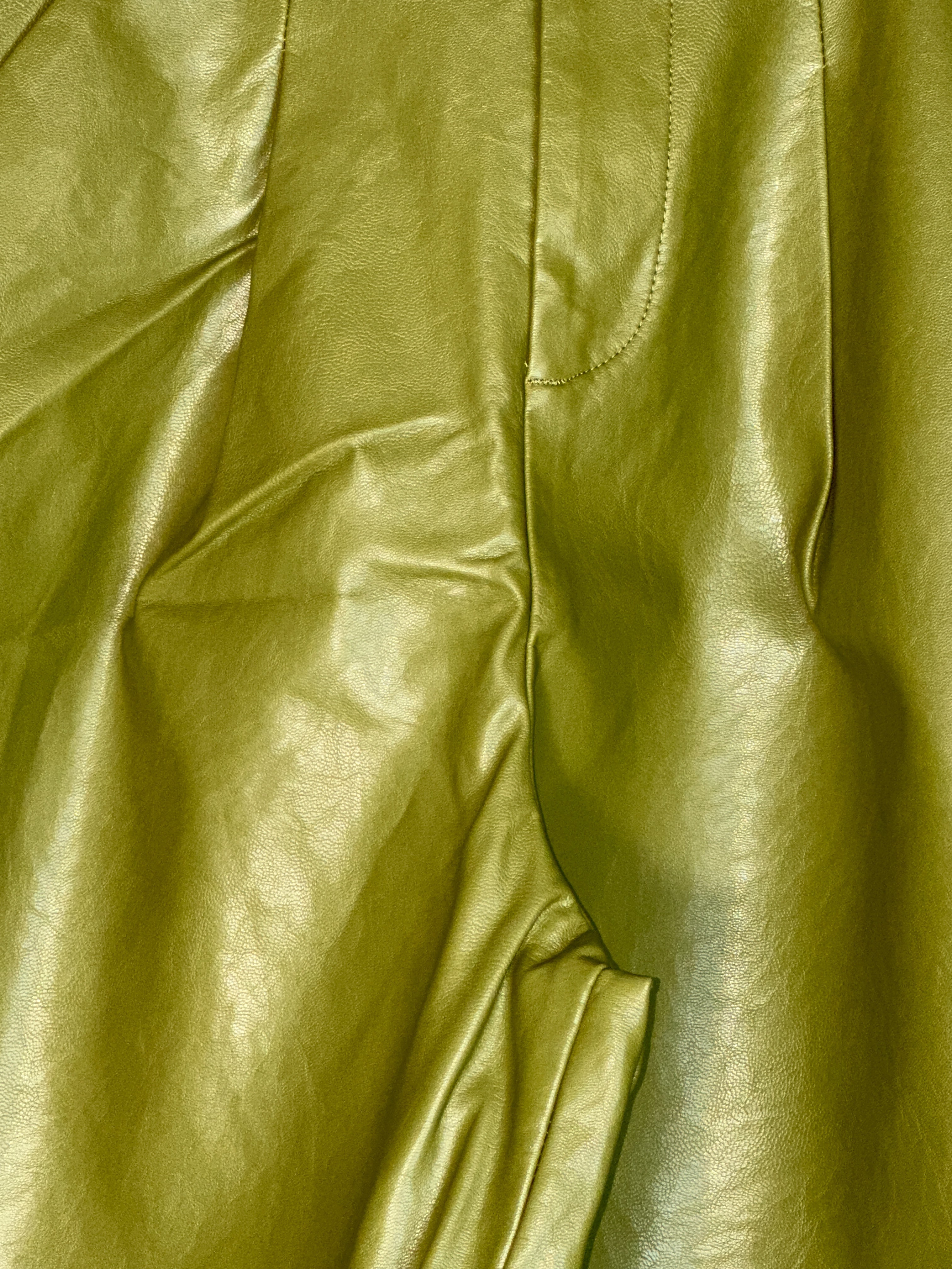 Fallon Women's Leather Shorts-Sand+Silk