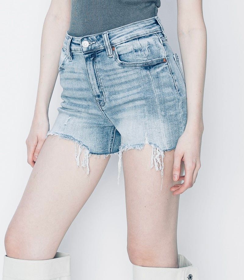 Kallio Women's Short Jeans-Sand+Silk