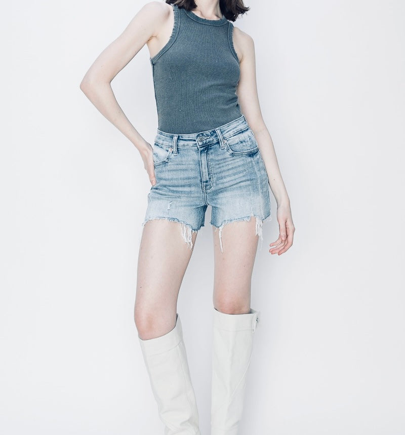 Kallio Women's Short Jeans-Sand+Silk
