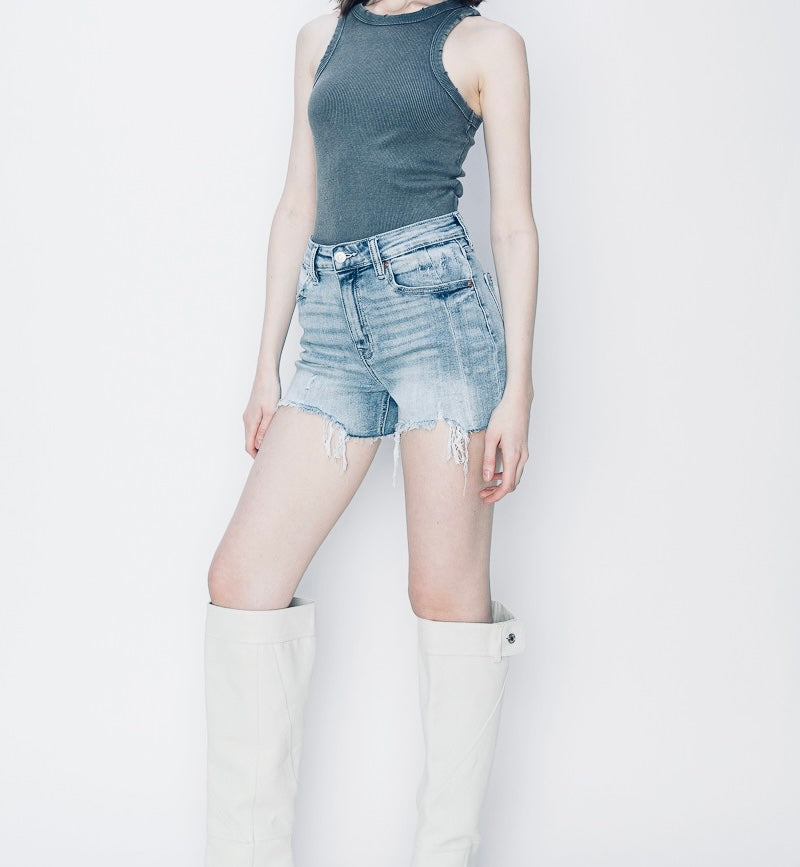 Kallio Women's Short Jeans-Sand+Silk