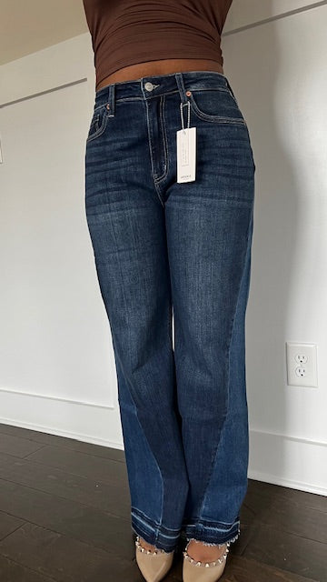 Vancouver Wide-leg denim pants