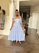 Amelia Glamour Smocked Dress