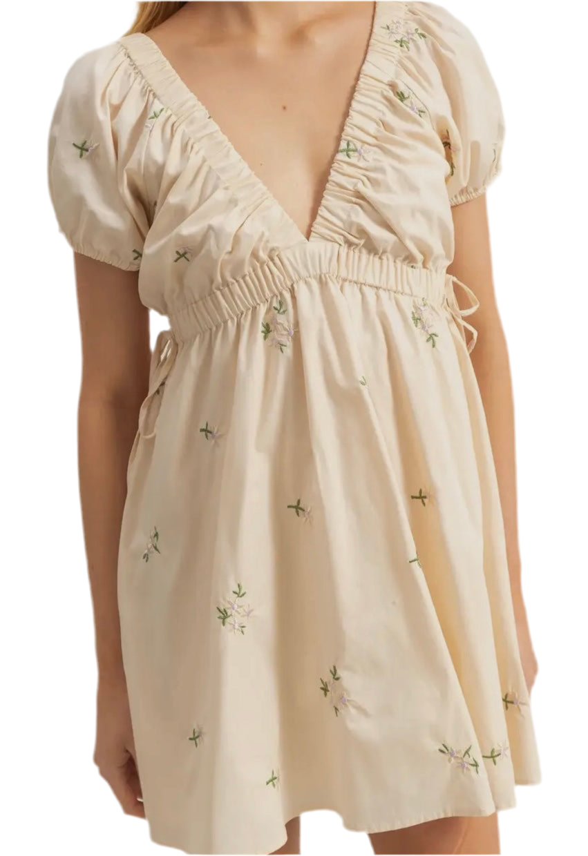 Candice V-Neck Mini Dress