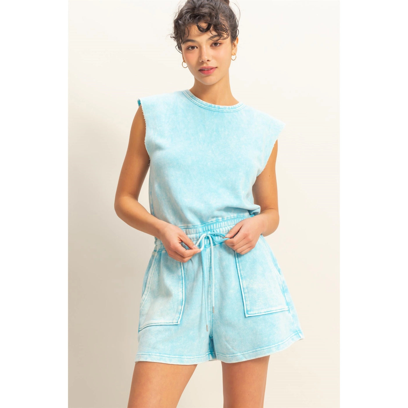 Adelle Draw-string Playsuit