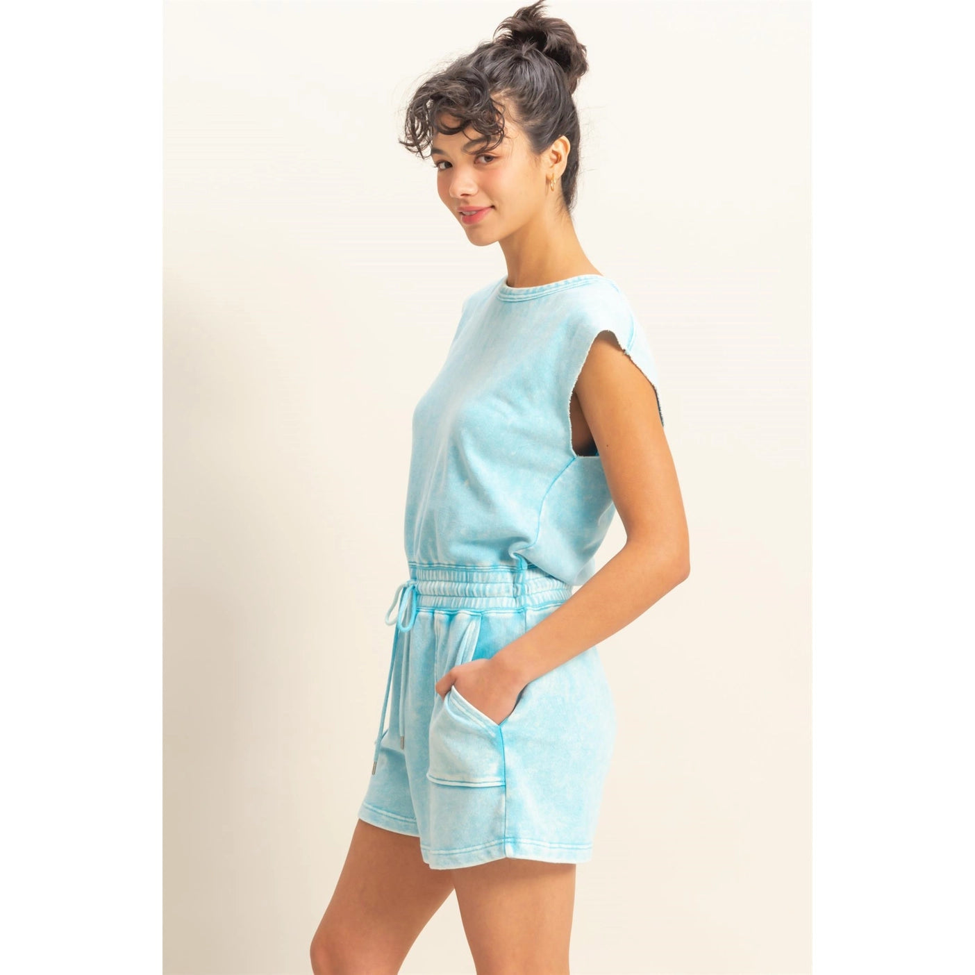 Adelle Draw-string Playsuit