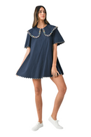 Dainty Petal Mini Dress