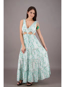 Summer in Sicily Cutout Dress