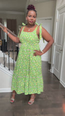 Lauren Dress in Green