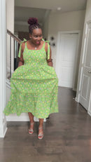 Lauren Dress in Green